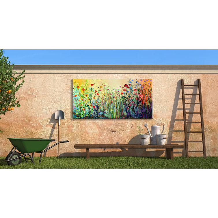 West of the Wind Outdoor Canvas Art Wayfair